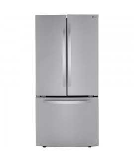 LG LRFCS25D3S 25 Cu. ft. Stainless French Door Refrigerator 