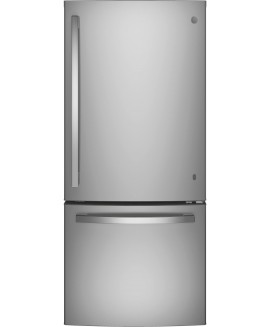 GE Energy Star 21.0 Cu. ft. Bottom-freezer Refrigerator 