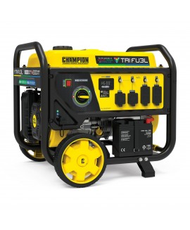 Champion 8000-Watt Tri-Fuel Portable Natural GAS Generator with Co Shield and Electric Start 100416 