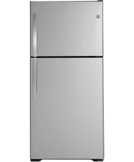 GE 19.1 cu.ft. Stainless Steel Top Freezer Refrigerator - Energy Star 
