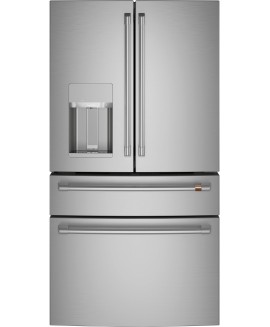 Cafe CVE28DP2NS1 27.6 cu.ft. Stainless 4-Door French Door Refrigerator 