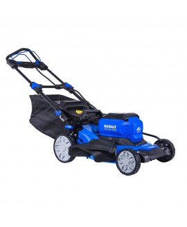 Kobalt Gen4 40-Volt Brushless 20-in Self-Propelled Electric Lawn Mower 6 Ah (Battery &amp; Charger Included) 