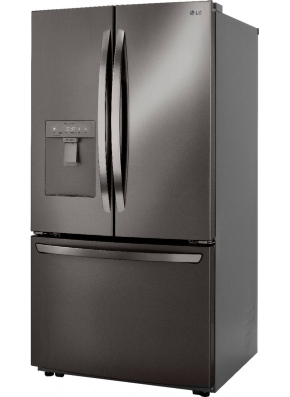 LG 29 cu ft French Door Refrigerator - Black Stainless Steel