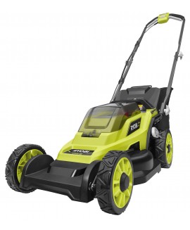Ryobi ONE+ 18V 13 in. Cordless Battery Walk Behind Push Lawn Mower with 4.0 Ah Battery and Charger 