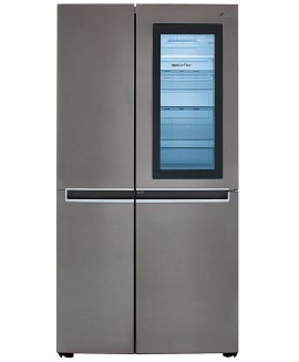 LG 27 Cu. ft. Side-by-Side Instaview Door-in-door Refrigerator LRSES2706V 