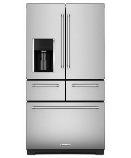 KitchenAid KRMF706ESS 25.8 Cu. ft. Multi-Door Refrigerator-Stainless Steel 
